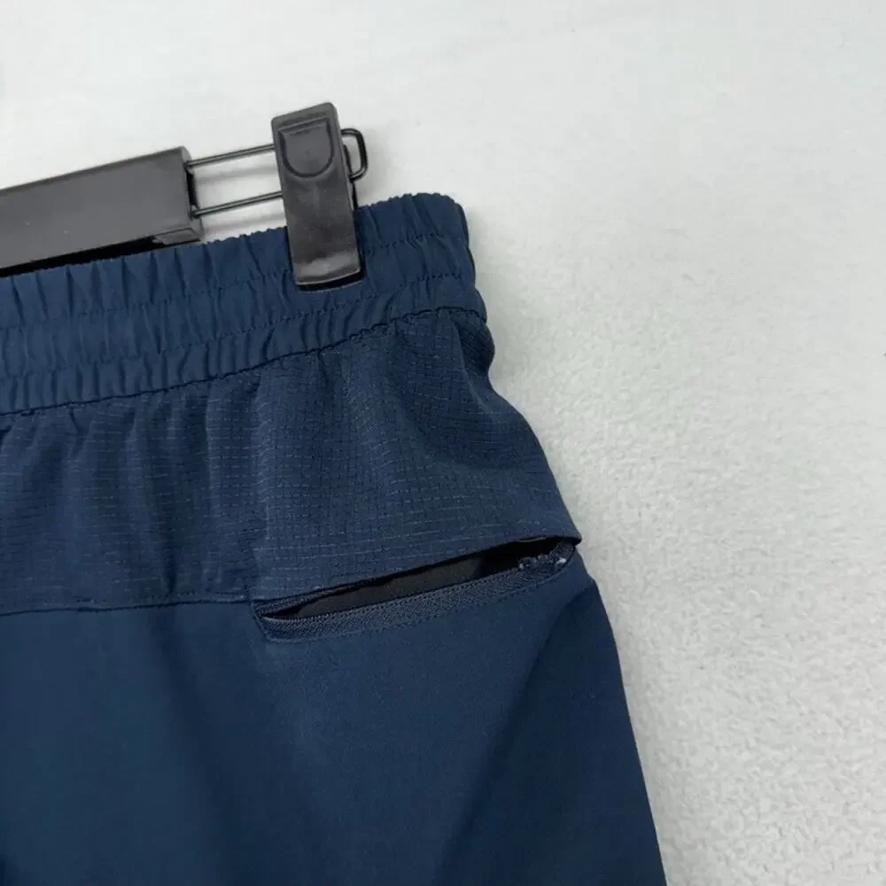 Lululemon License To Train Joggers Mens XS Blue Navy Cuffed Pockets Training gym